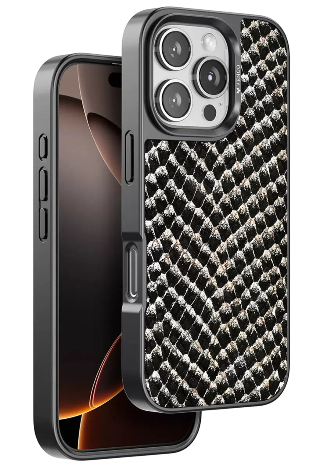 Venco Apple iPhone 16 Pro Uyumlu Viper Kapak - Siyah