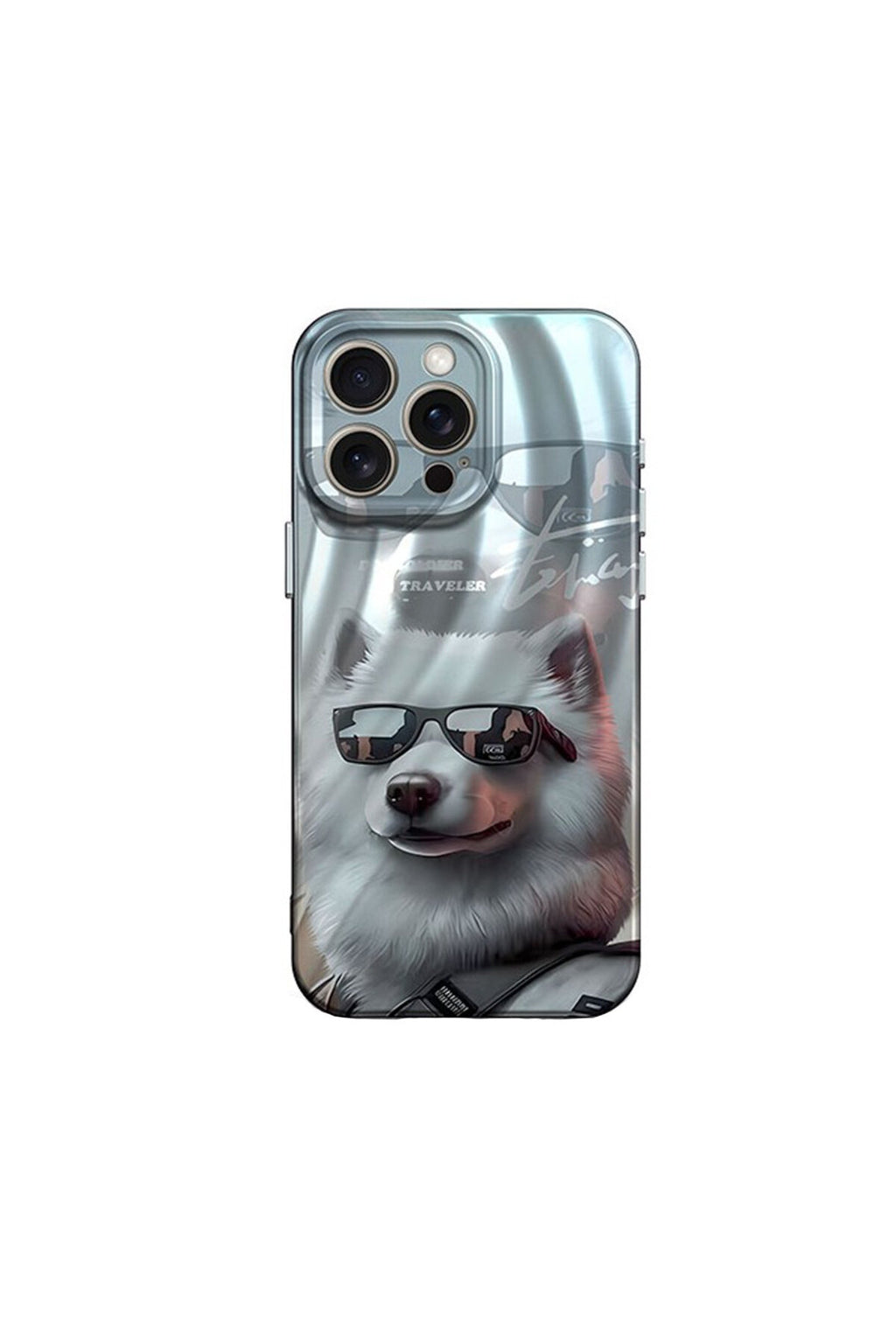 Apple iPhone 14 Pro Uyumlu Kılıf Crew Desenli Kapak - Köpek