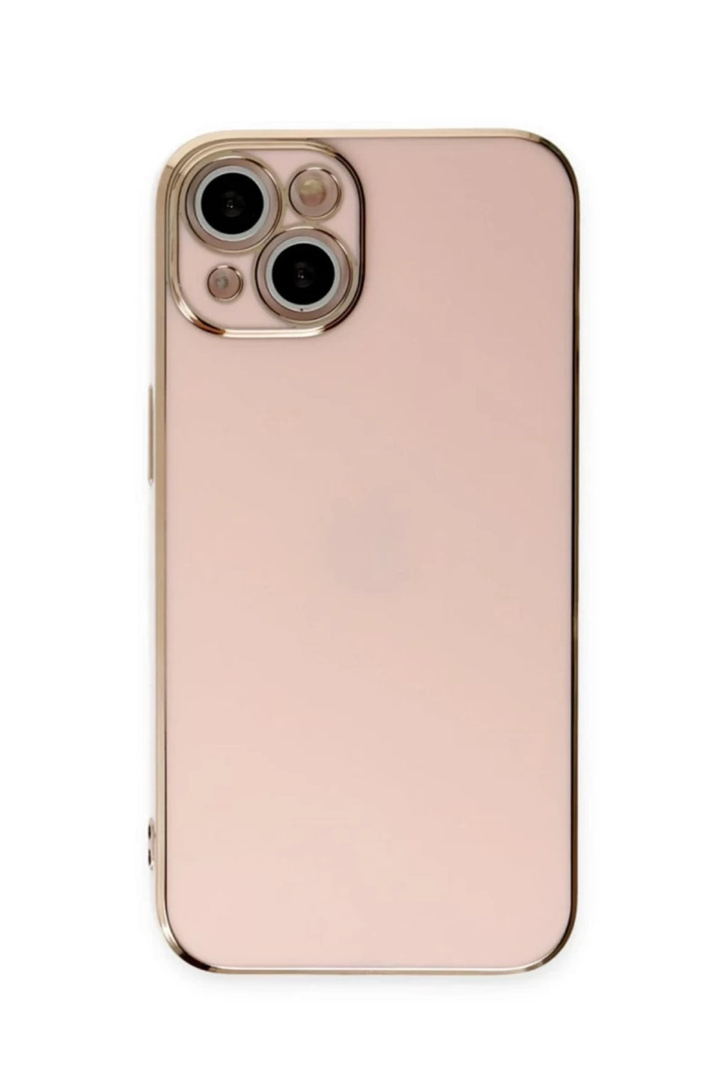 Apple iPhone 15 Uyumlu Kılıf Volet Silikon - Pembe