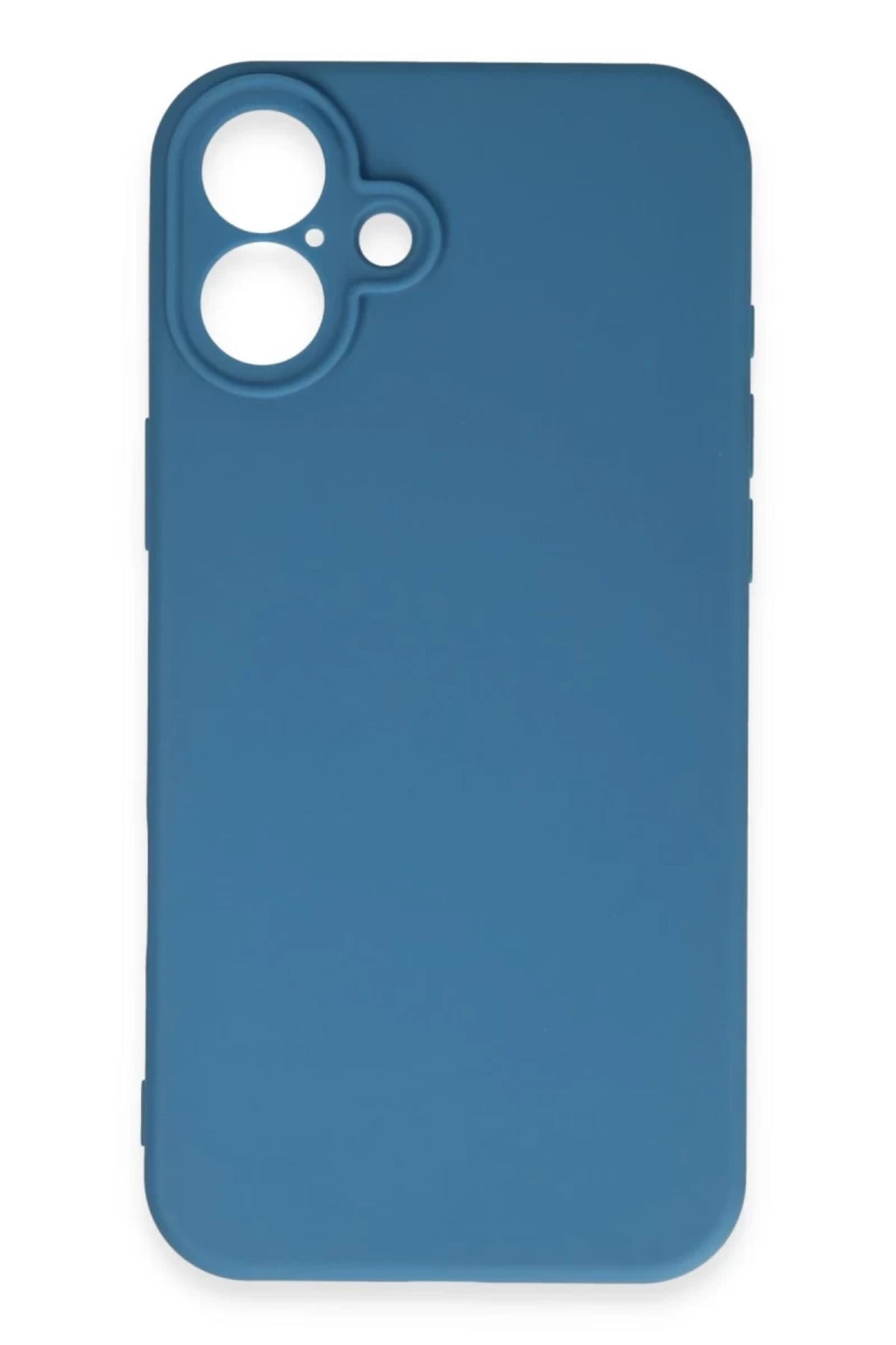 Apple iPhone 16 Plus Uyumlu Kılıf First Silikon - Mavi