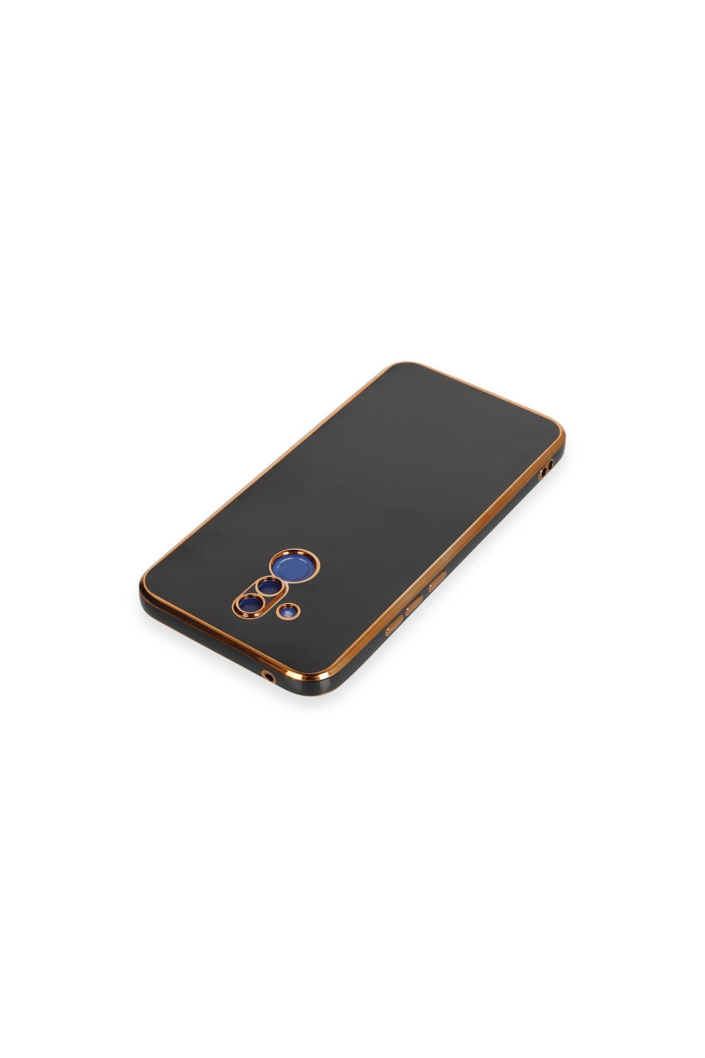 Huawei Mate 20 Lite Uyumlu Kılıf Volet Silikon - Siyah