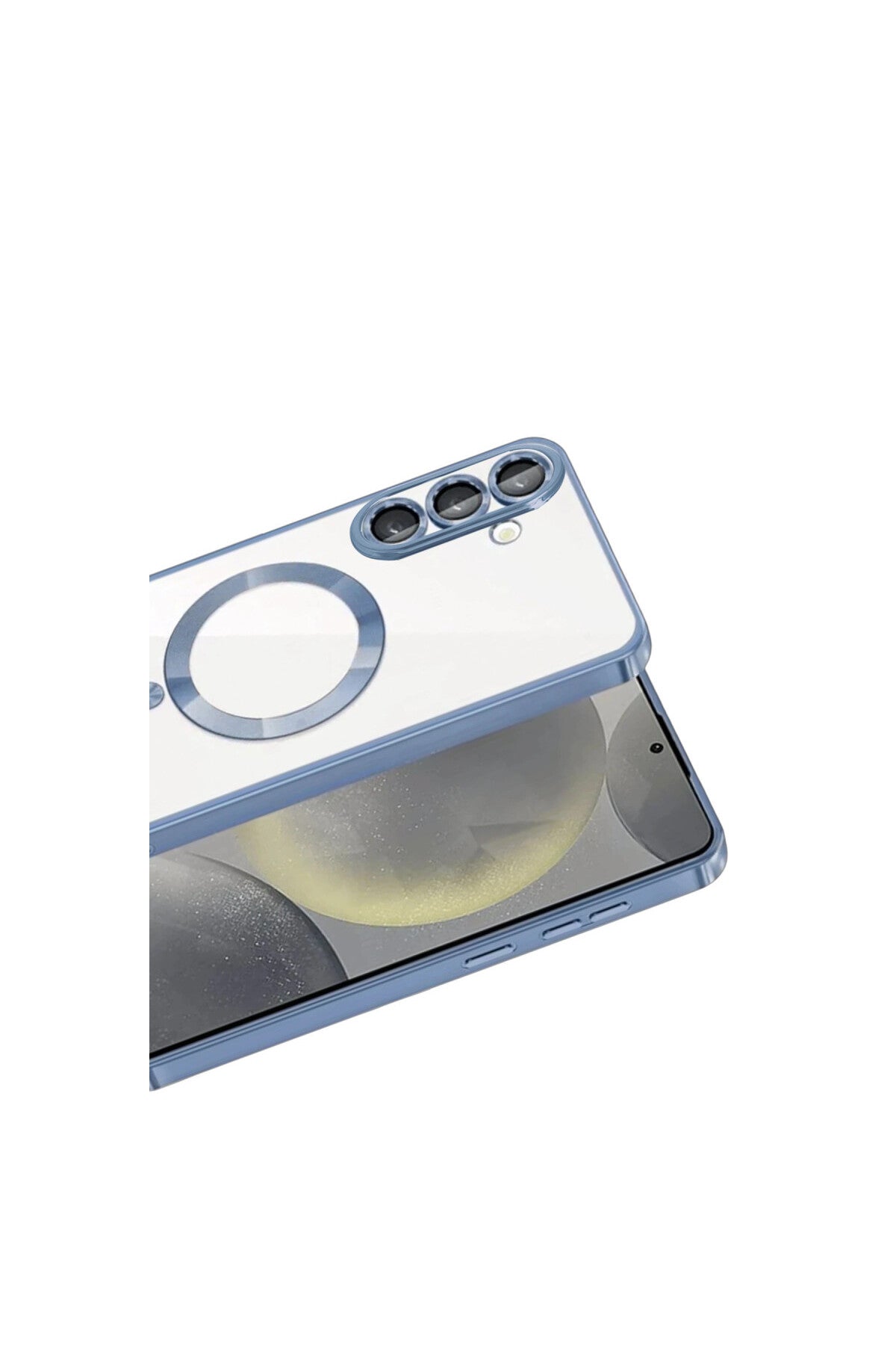 Samsung Galaxy S26 Uyumlu Kross Magneticsafe Kapak - Sierra Blue