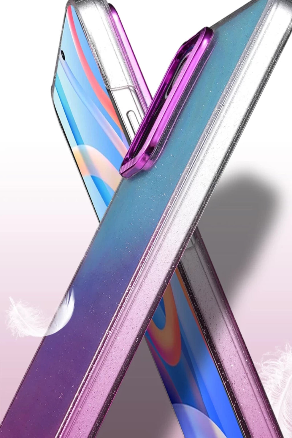Xiaomi Redmi Note 11 Pro Uyumlu Glossy Kapak - Siyah