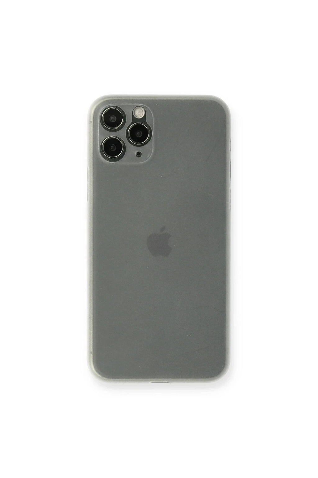 Apple iPhone 11 Pro Max Uyumlu Kılıf PP Ultra İnce Kapak - Beyaz