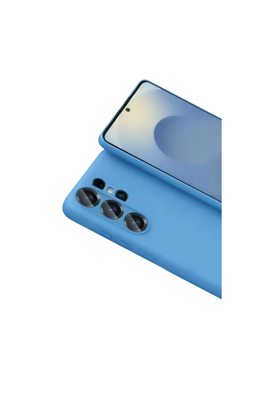 Samsung Galaxy S26 Ultra Uyumlu Nano içi Kadife Silikon - Mavi