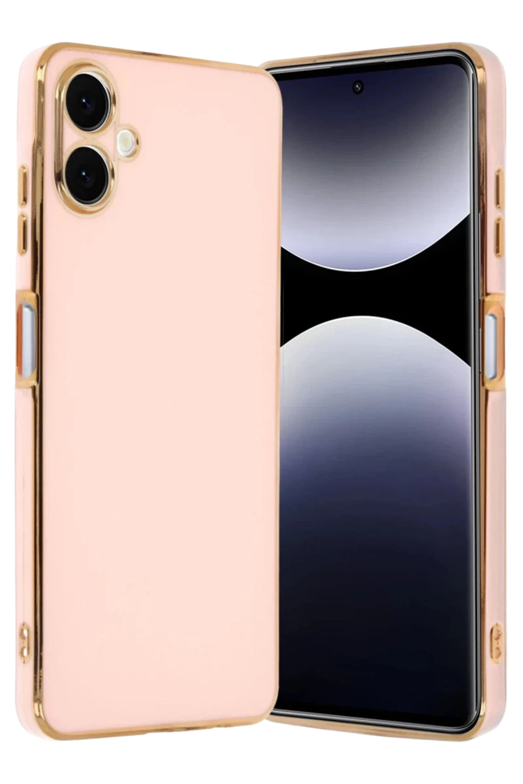 Samsung Galaxy A07 4G Uyumlu Volet Silikon - Pembe