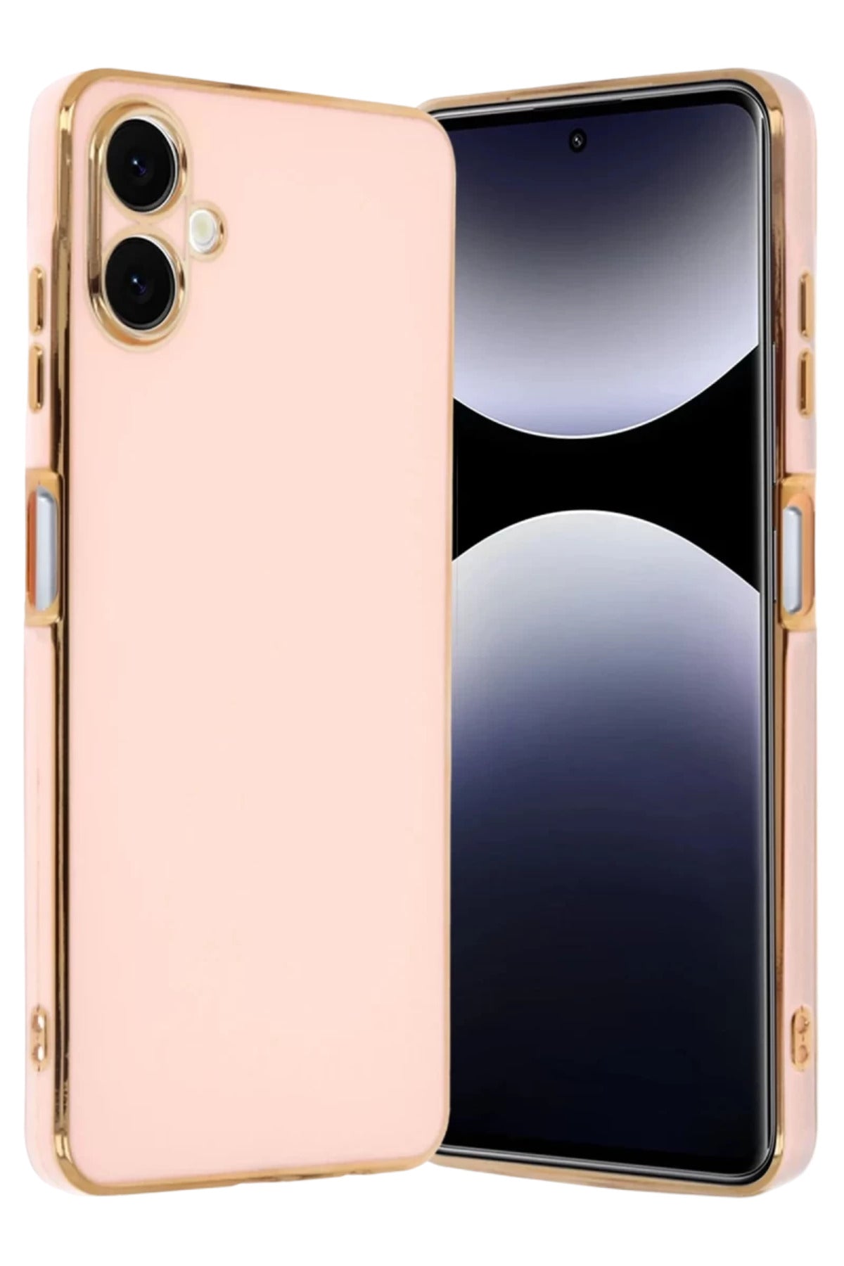 Samsung Galaxy A07 4G Uyumlu Volet Silikon - Pembe