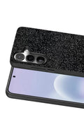Onegif Samsung Galaxy A57 5G Uyumlu Bright Simli Kapak - Siyah
