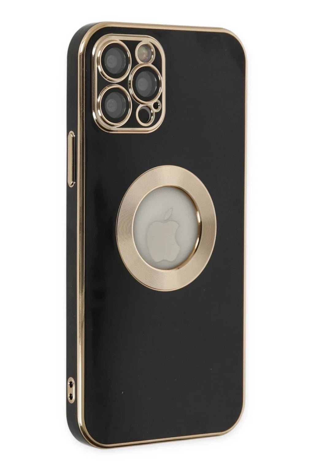 Apple iPhone 12 Pro Uyumlu Kılıf Store Silikon - Siyah