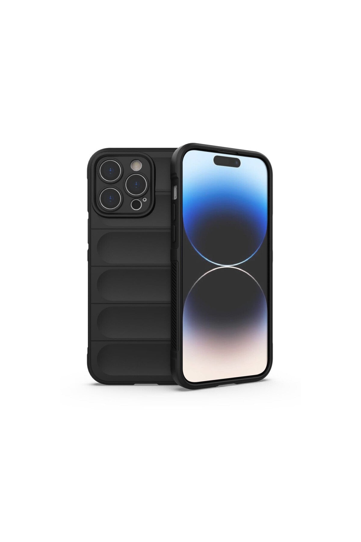 Apple iPhone 14 Pro Uyumlu Kılıf Optimum Silikon - Siyah