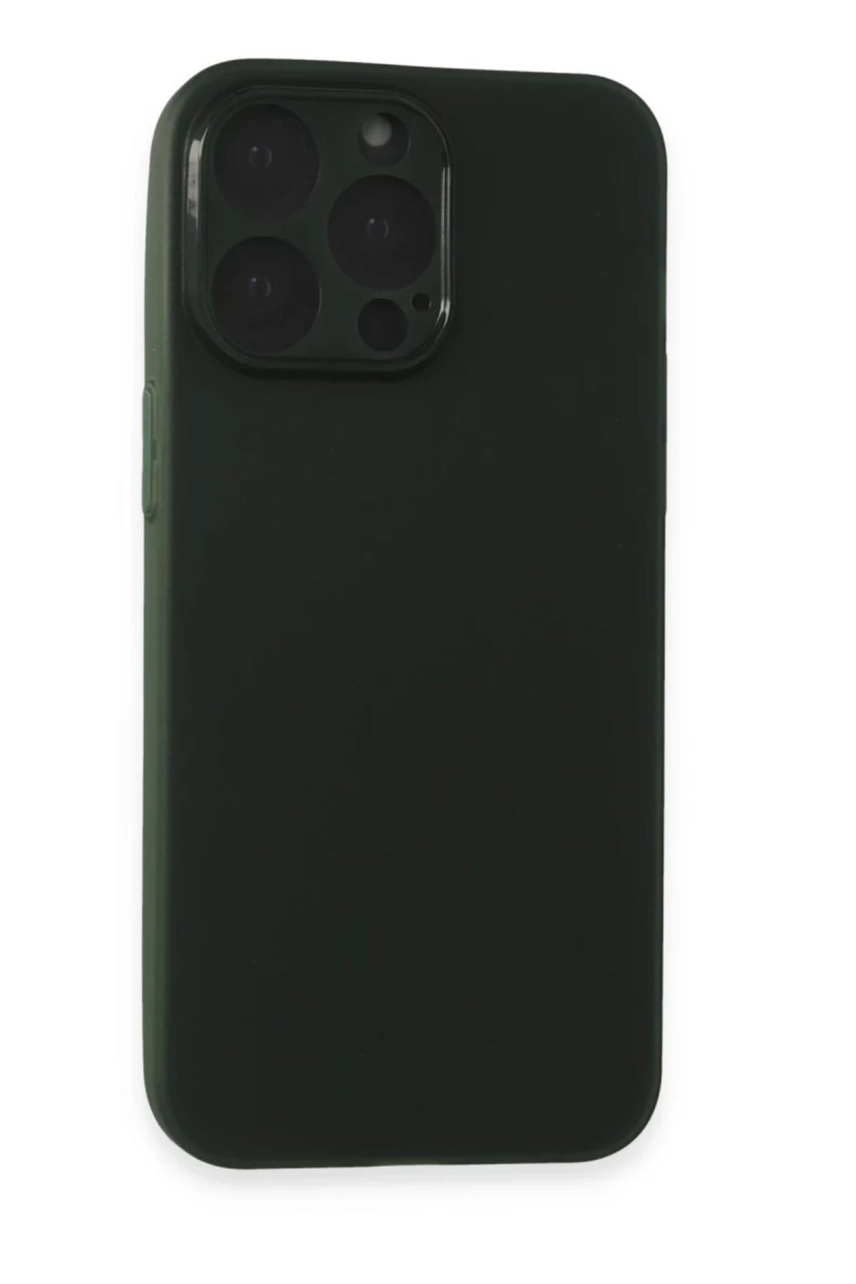 Apple iPhone 15 Pro Max Uyumlu Kılıf Puma Silikon - Yeşil