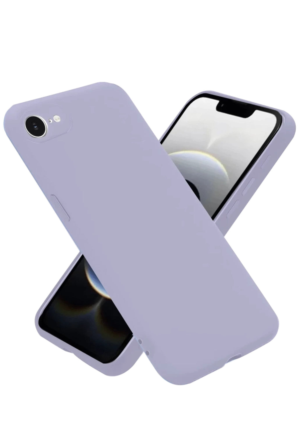 Apple iPhone 16E Uyumlu Kılıf Nano içi Kadife Silikon - Lila
