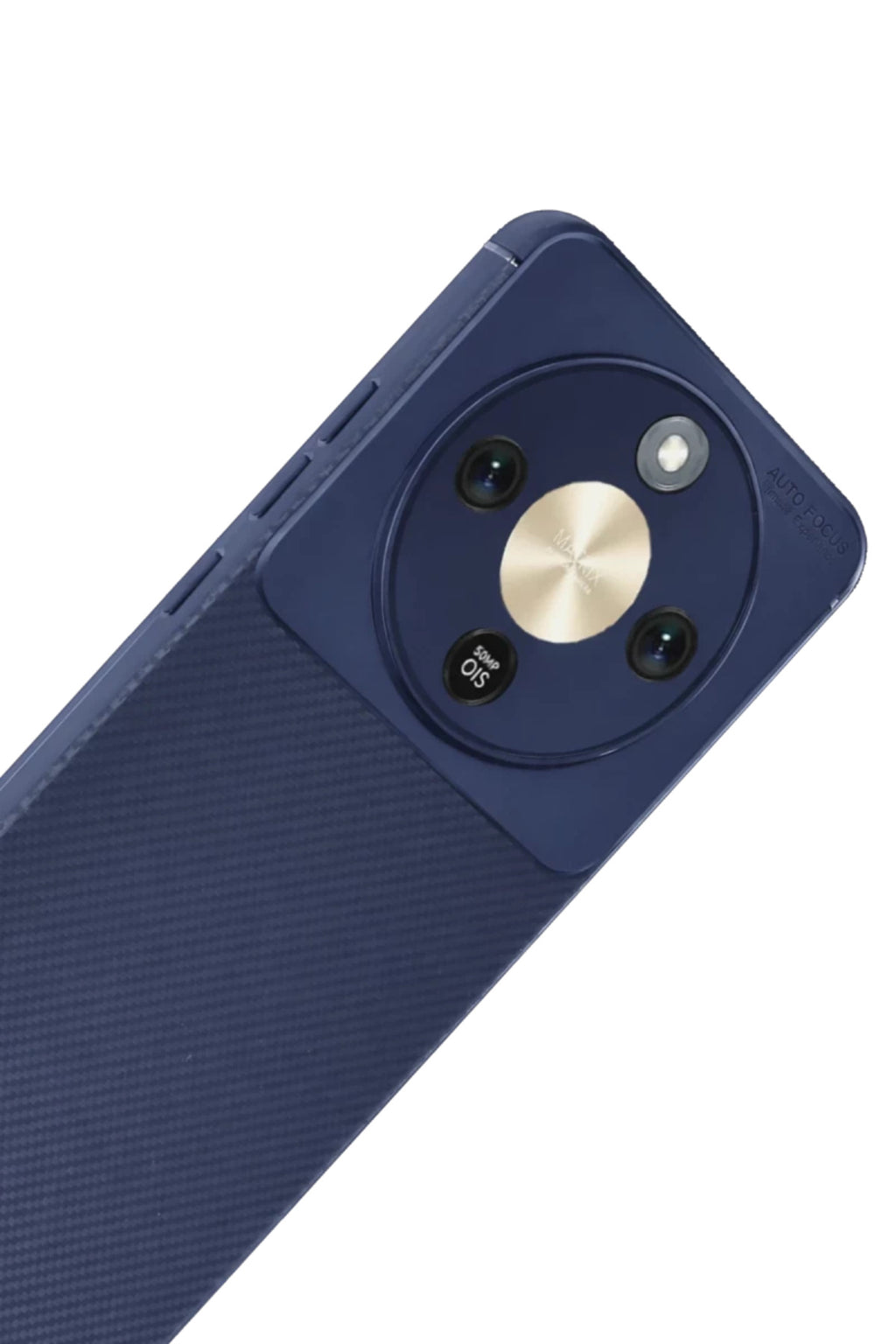 Huawei Honor Magic 8 Lite Uyumlu Auto Focus Karbon Kapak - Lacivert