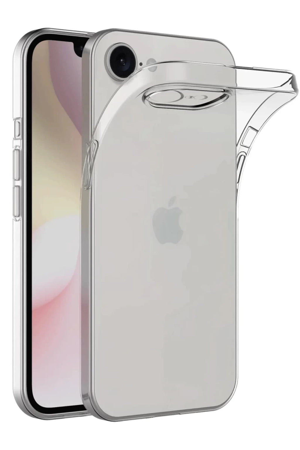 Apple iPhone 16E Uyumlu Kılıf Lüx Şeffaf Silikon