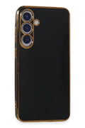 Samsung Galaxy S24 Uyumlu Kılıf Volet Silikon - Siyah