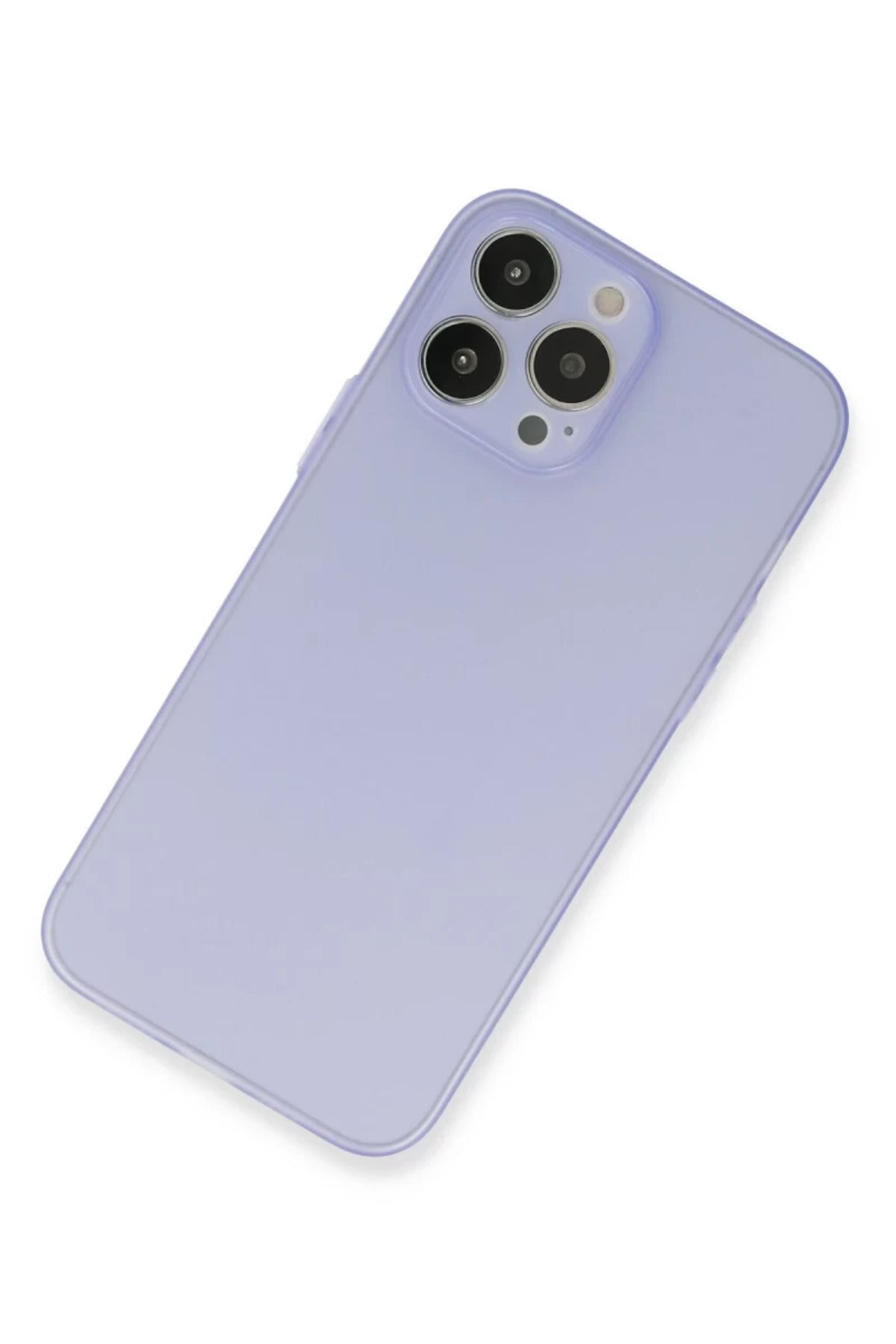 Apple iPhone 13 Pro Max Uyumlu Kılıf Puma Silikon - Mor