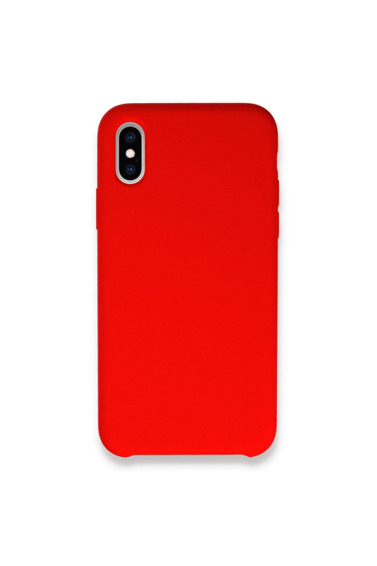 Apple iPhone X Uyumlu Kılıf Lansman Legant Silikon - Kırmızı