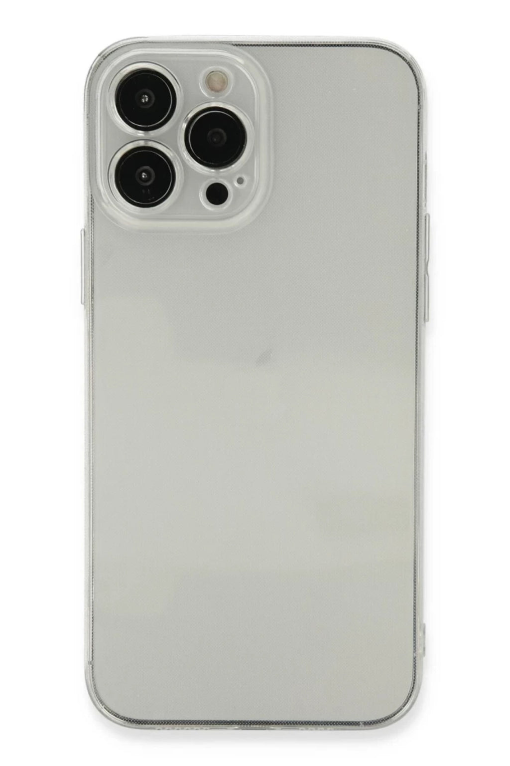 Apple iPhone 13 Pro Max Uyumlu Kılıf Fly Lens Silikon - Şeffaf