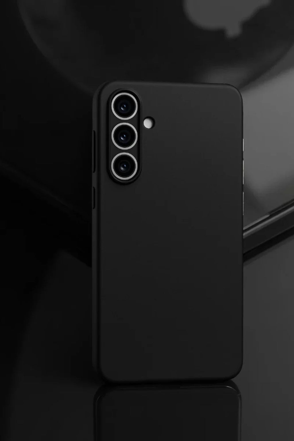 Samsung Galaxy A55 5G Uyumlu Kılıf First Silikon - Siyah