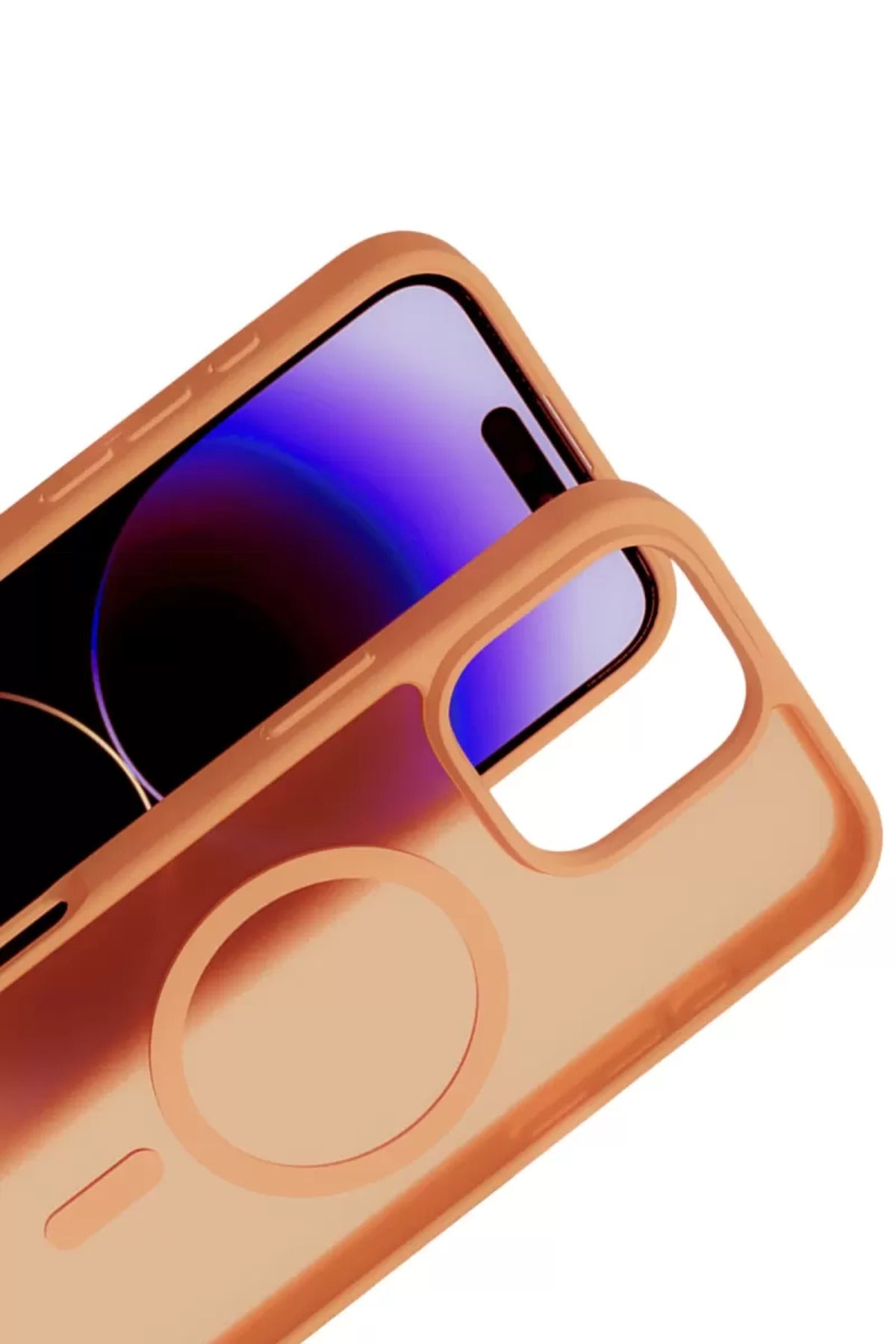 Joko Apple iPhone 16 Pro Uyumlu Jota Magsafe Kapak - Turuncu