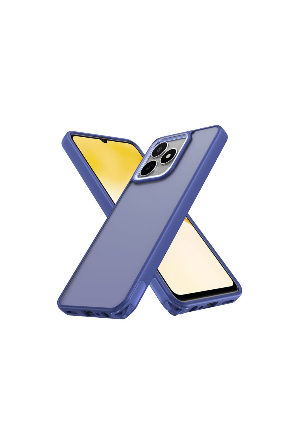 Realme C53 Uyumlu Kılıf Elegant Kapak - Açık Mavi
