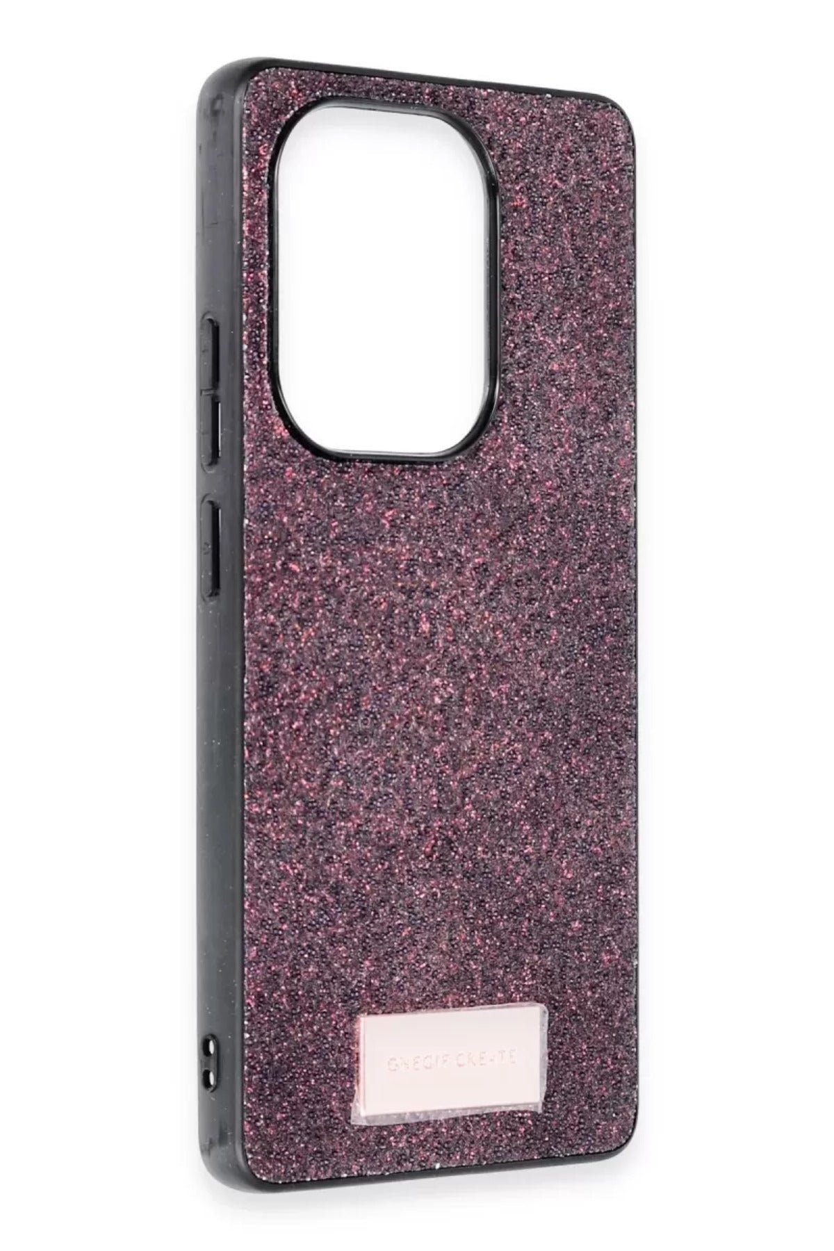 Onegif Xiaomi Redmi Note 13 Pro 4G Uyumlu Bright Simli Kapak - Derin Mor