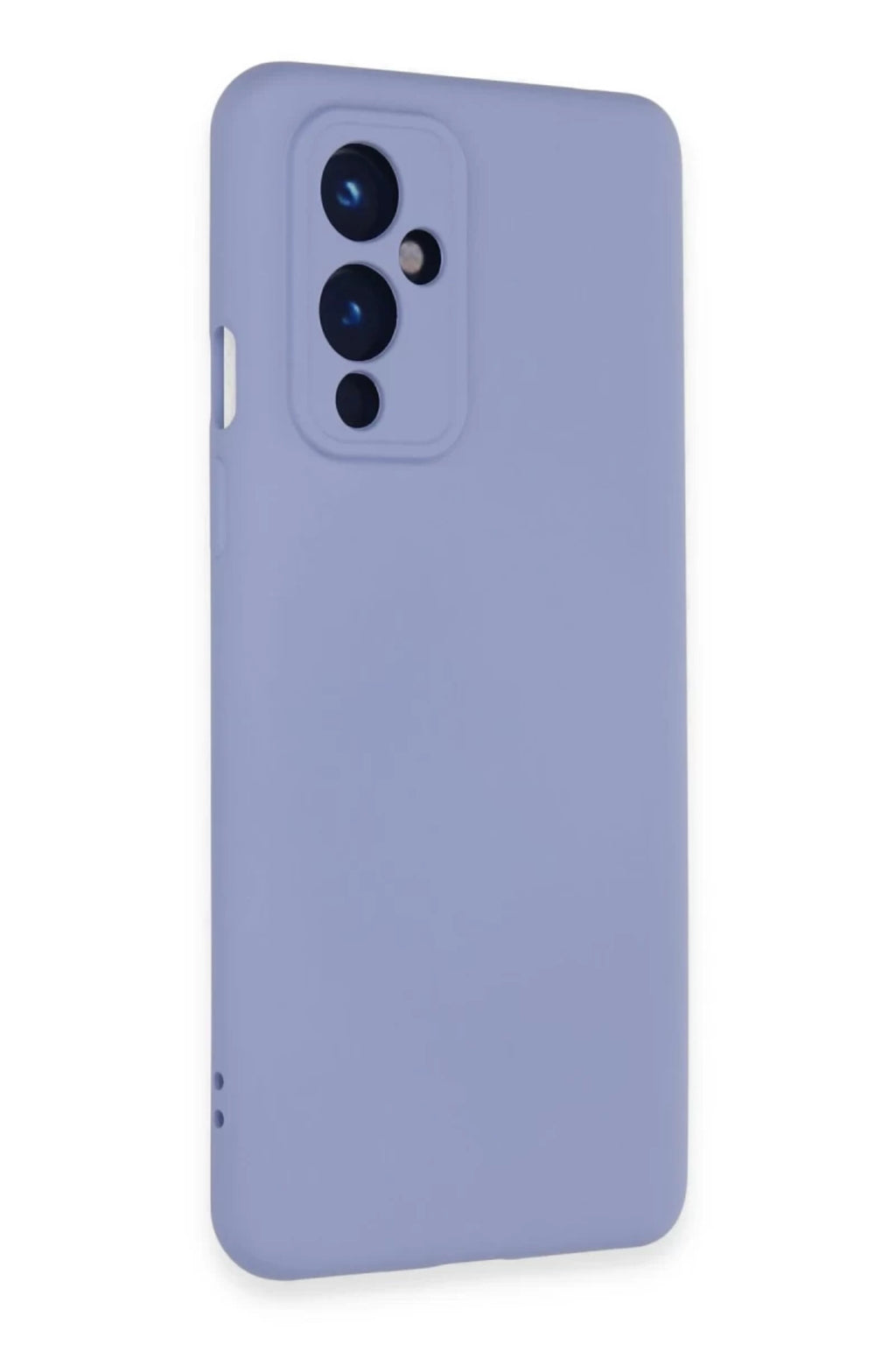 One Plus 9 Kılıf Nano içi Kadife Silikon - Lila