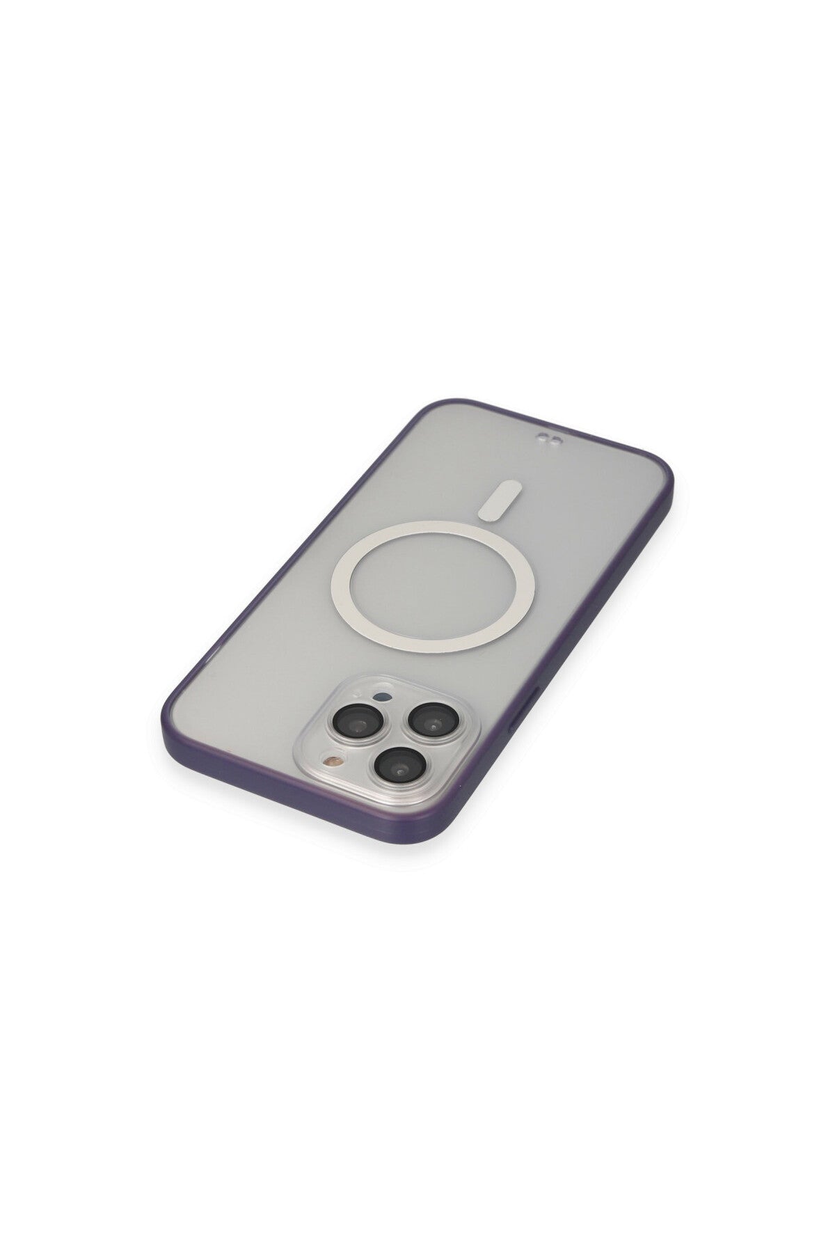 Apple iPhone 14 Pro Max Uyumlu Kılıf Grand Magneticsafe Kapak - Mor