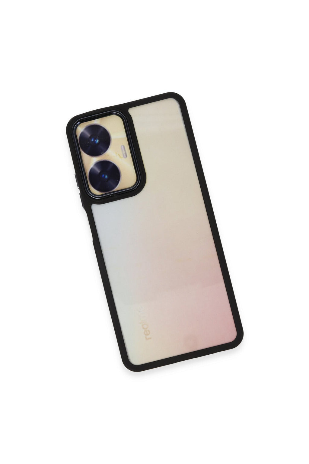 Realme C55 Uyumlu Kılıf Dora Kapak - Siyah