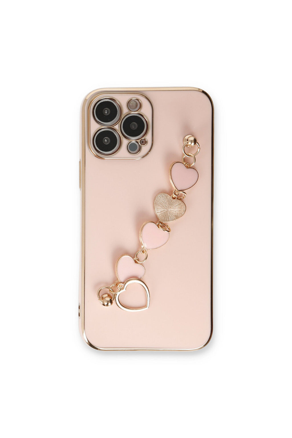 Apple iPhone 14 Pro Uyumlu Kılıf Esila Silikon - Pudra