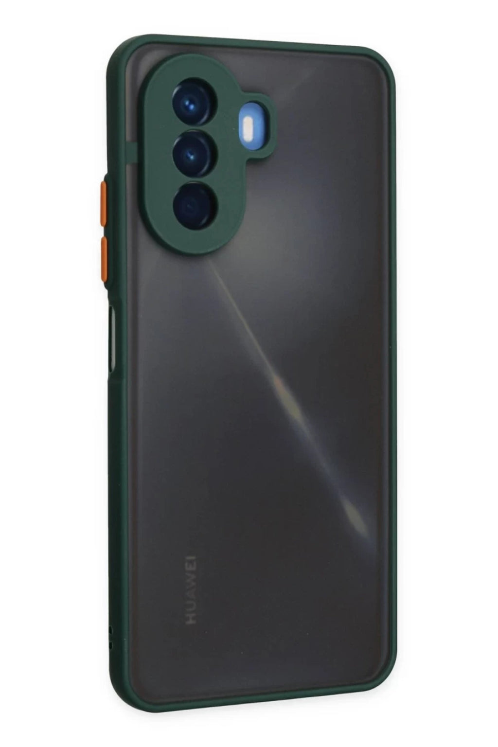 Huawei Nova Y70 Uyumlu Kılıf Montreal Silikon Kapak - Yeşil
