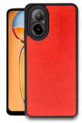 Realme 12 Lite Uyumlu Kılıf Aras Deri Kapak - Kırmızı