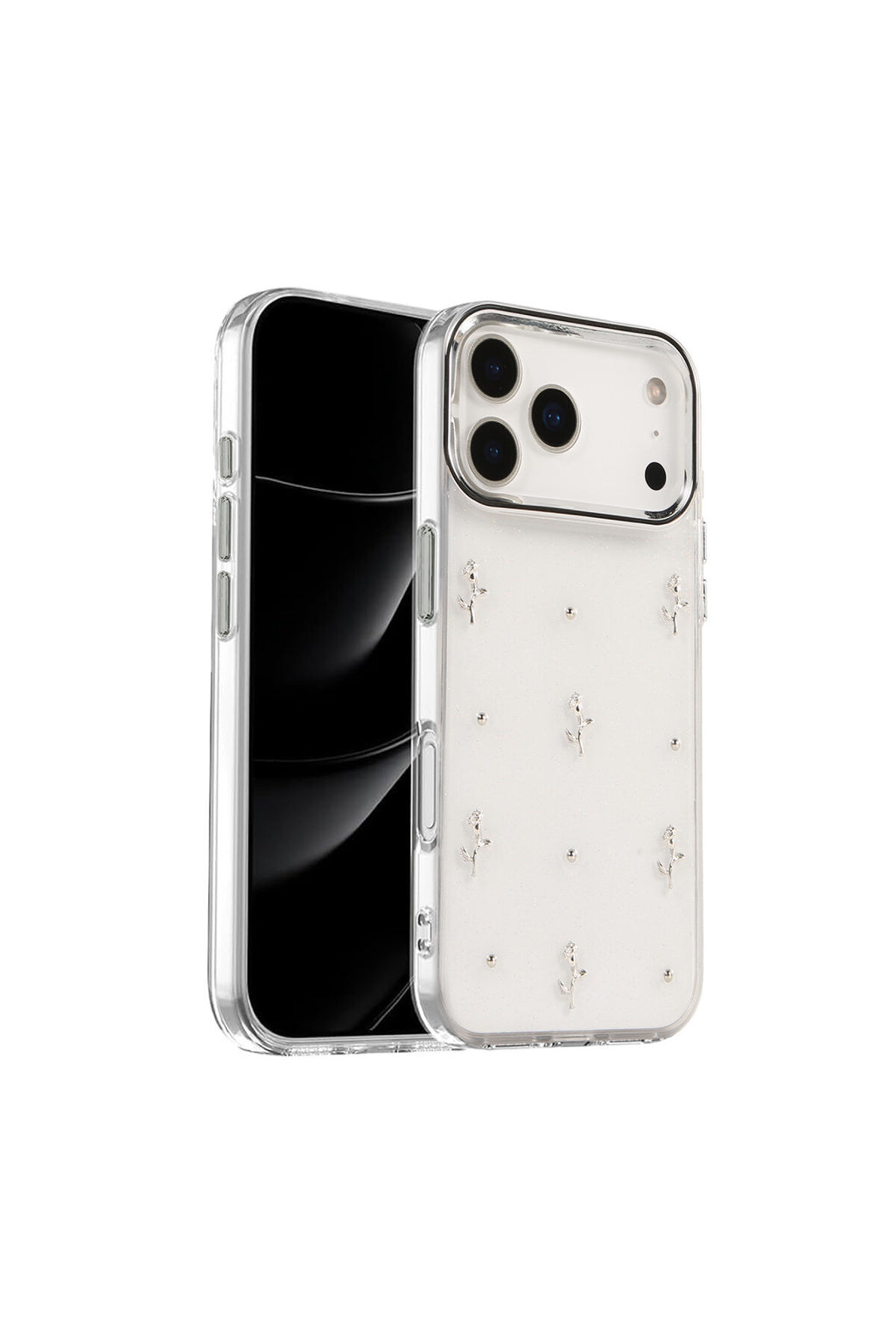 Apple iPhone 17 Pro Uyumlu Fiyonk Desenli Kapak - Desen 4