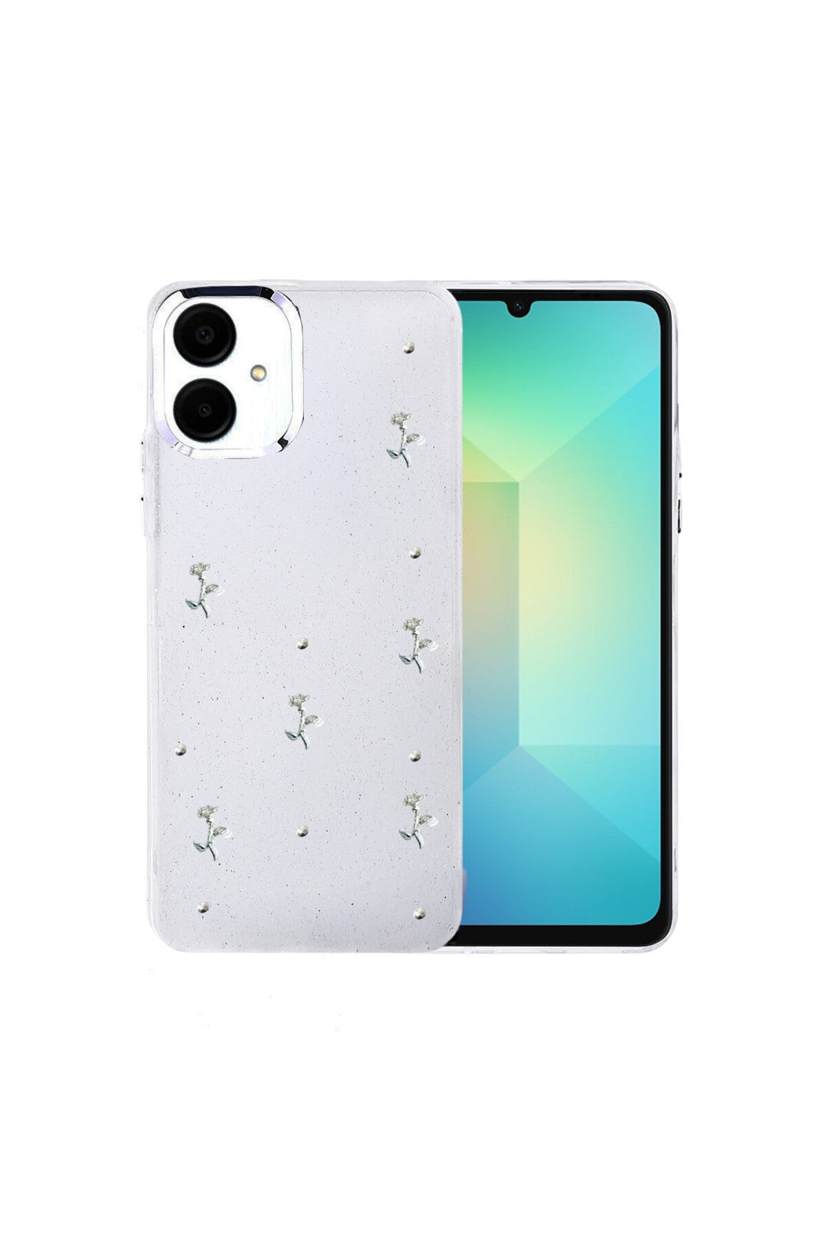 Samsung Galaxy A06 Uyumlu Fiyonk Desenli Kapak - Desen 2