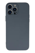 Apple iPhone 13 Pro Max Uyumlu Kılıf Nano içi Kadife Silikon - Gri