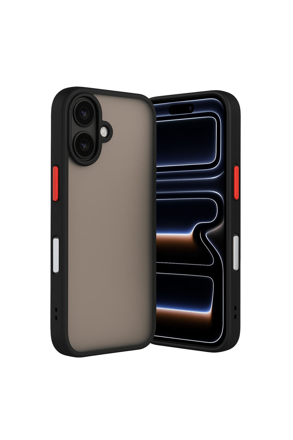 Apple iPhone 17 Uyumlu Kılıf Montreal Silikon Kapak - Siyah