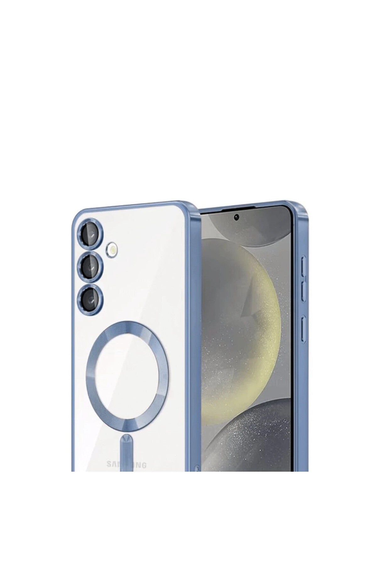 Samsung Galaxy A16 5G Uyumlu Kross Magneticsafe Kapak - Sierra Blue