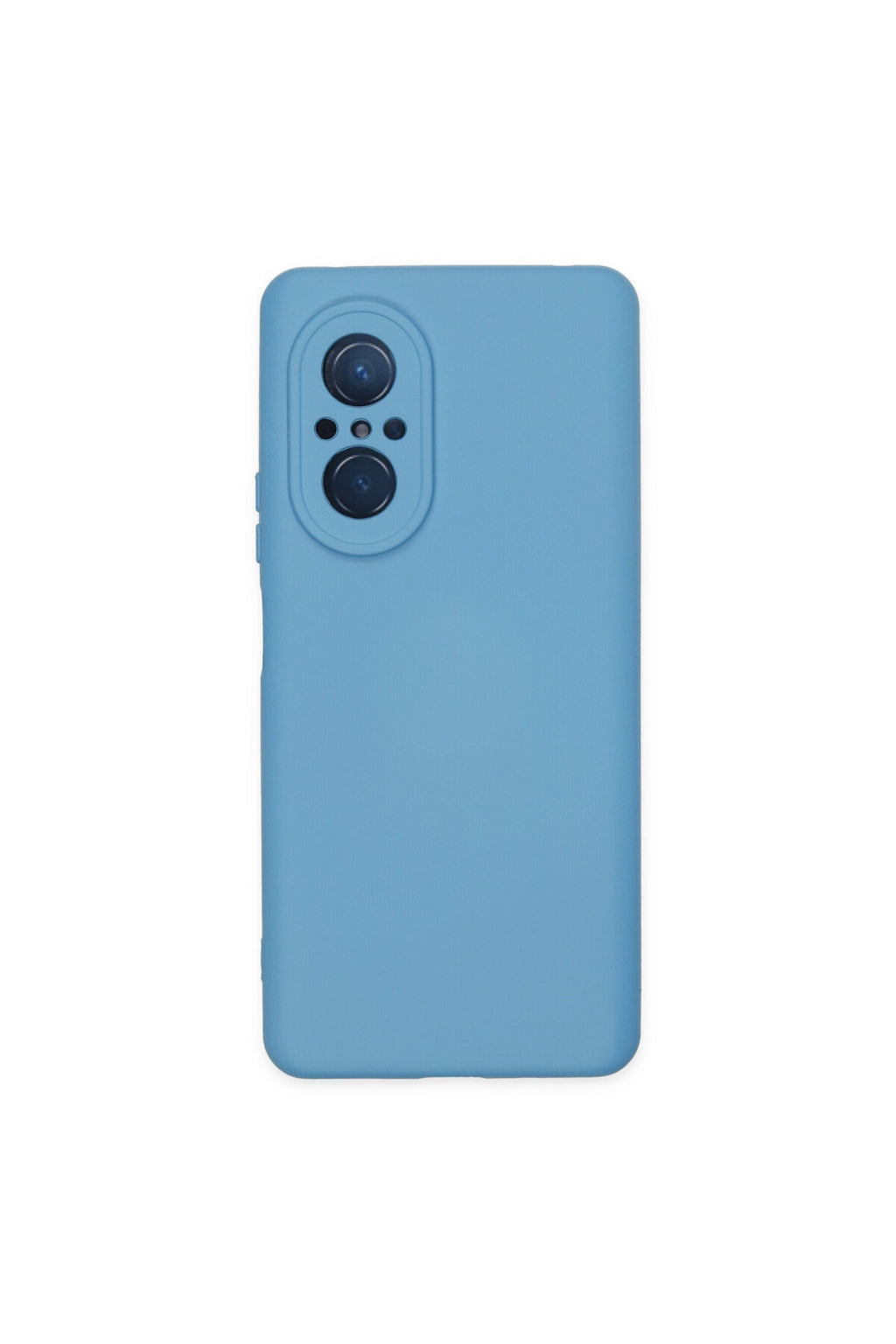 Huawei Nova 9 SE Uyumlu Kılıf Nano içi Kadife Silikon - Mavi