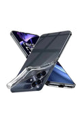 Realme Note 60 Uyumlu Kılıf Lüx Şeffaf Silikon