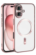Apple iPhone 17 Uyumlu Kross Magneticsafe Kapak - Rose