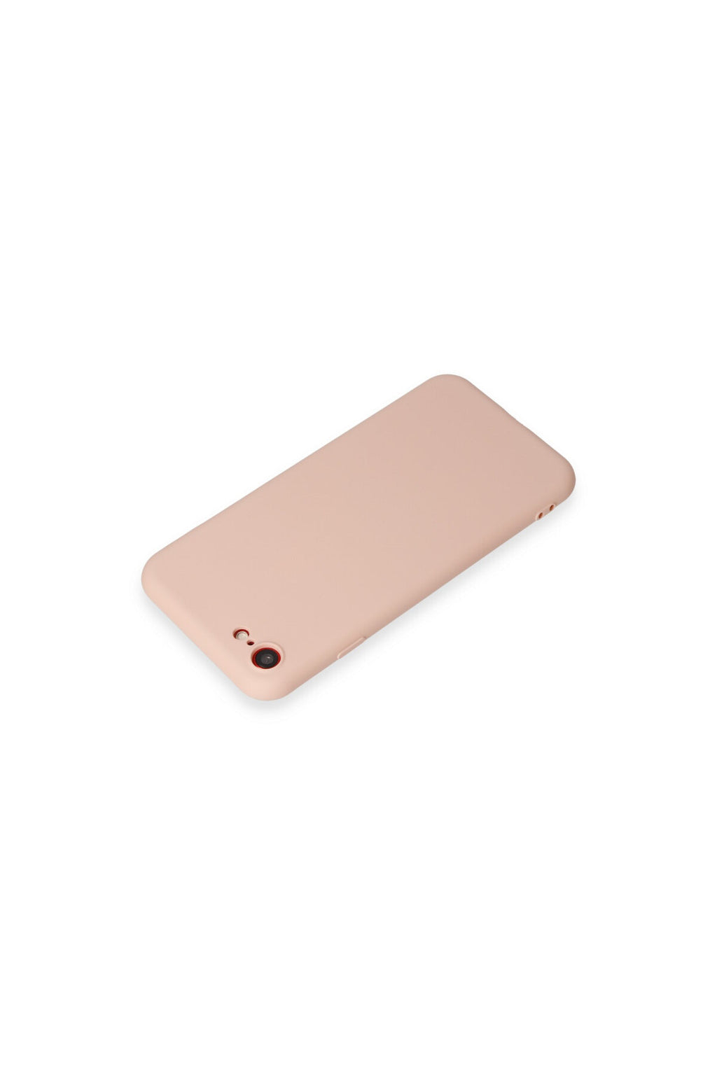 Apple iPhone 7 Uyumlu Kılıf First Silikon - Pudra