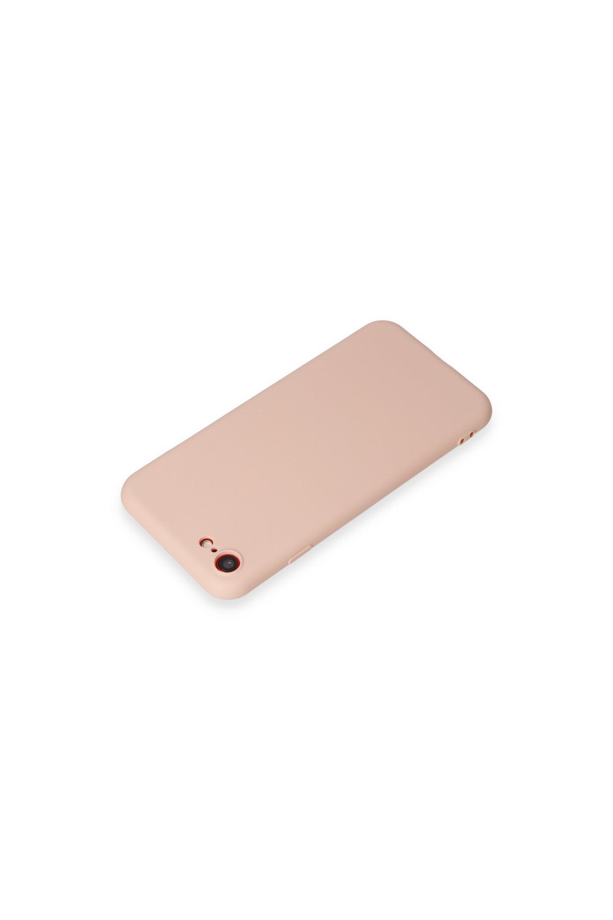 Apple iPhone 7 Uyumlu Kılıf First Silikon - Pudra