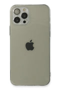 Apple iPhone 12 Pro Max Uyumlu Kılıf Fly Lens Silikon - Şeffaf