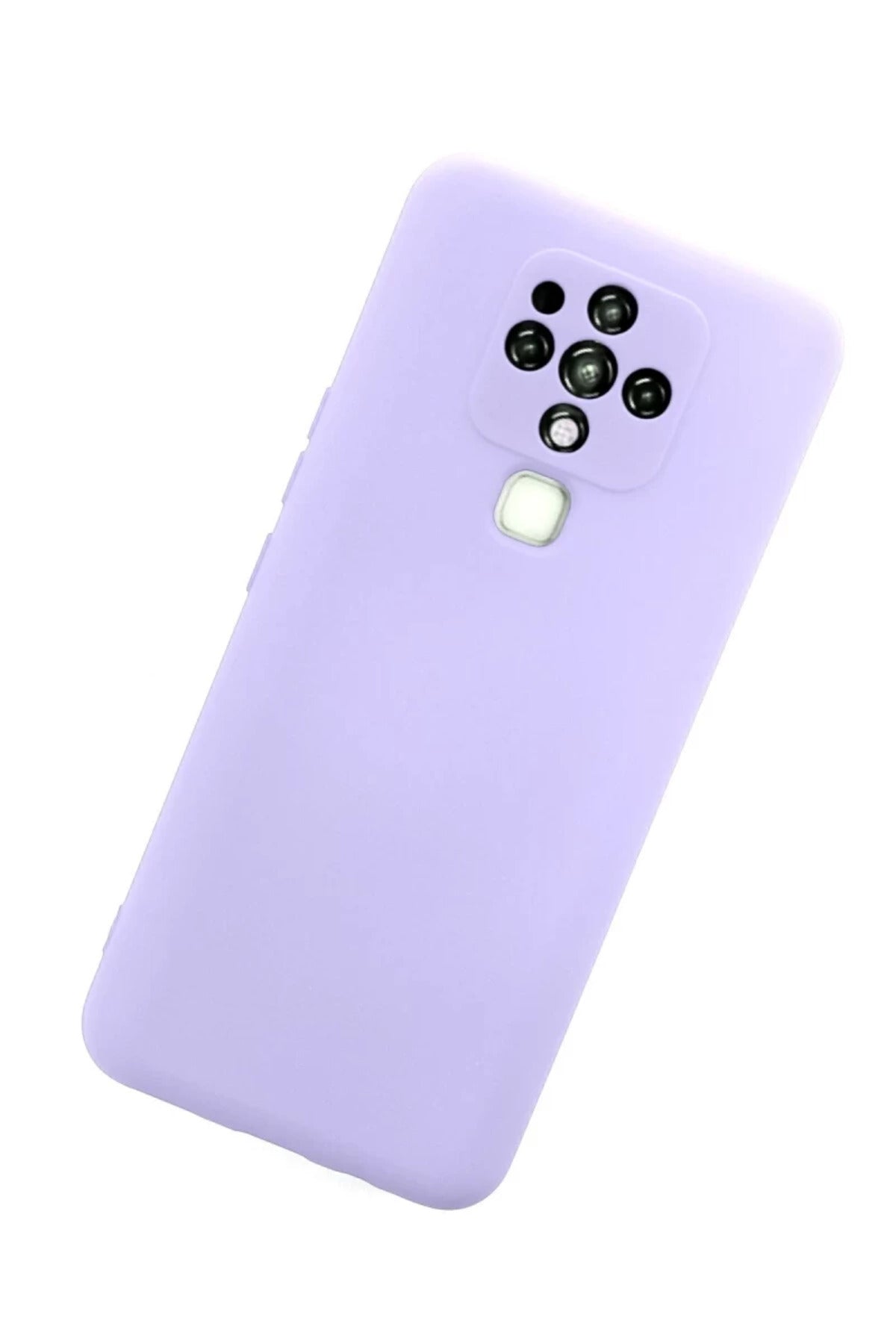 Tecno Camon 16 Uyumlu Kılıf Nano içi Kadife Silikon - Lila