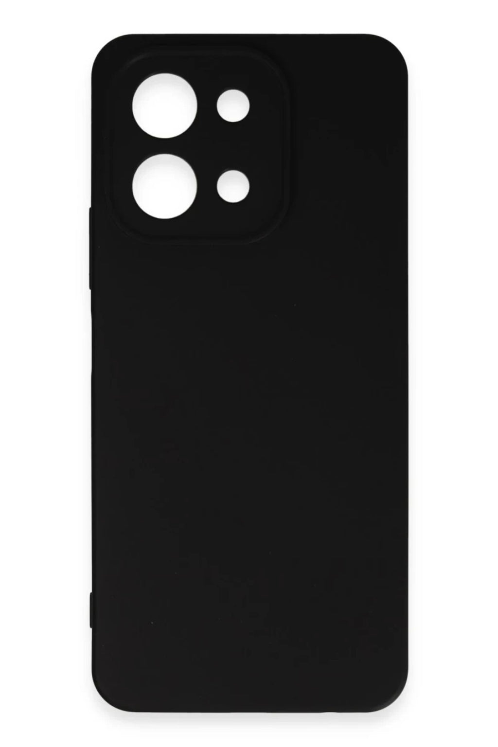 Vivo Y28 Uyumlu Kılıf First Silikon - Siyah