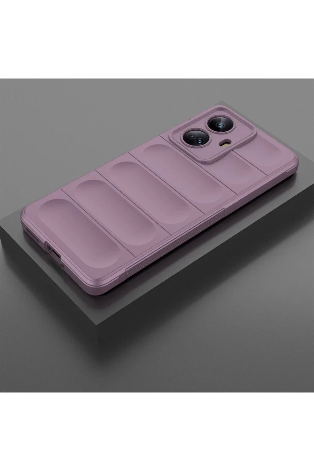 Realme 10 Pro 5G Uyumlu Kılıf Optimum Silikon - Mor