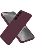 Samsung Galaxy A26 Uyumlu Kılıf First Silikon - Mürdüm
