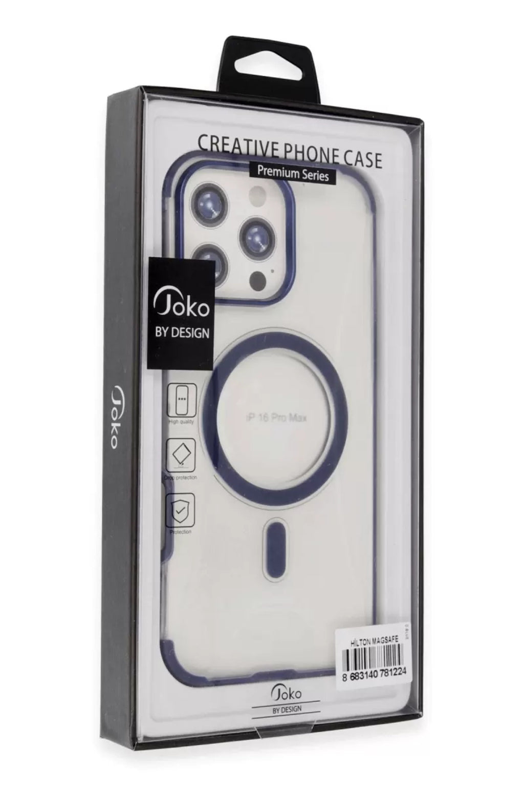 Joko Apple iPhone 16 Pro Uyumlu Hilton Magsafe Kapak - Gold