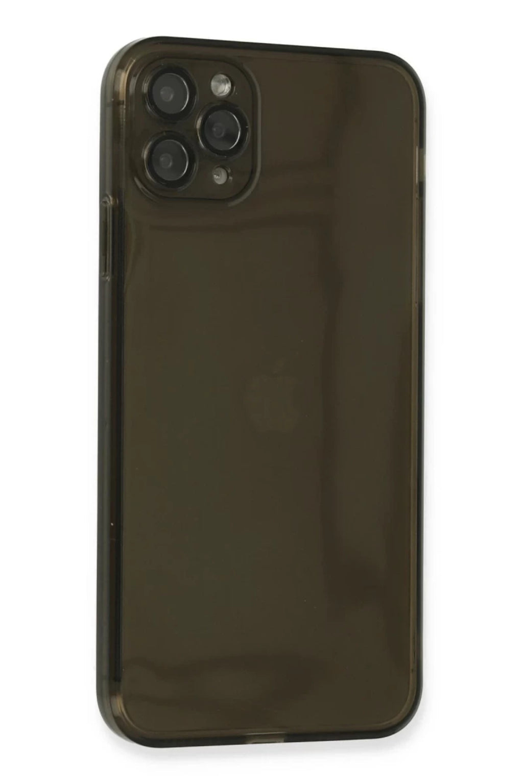 Apple iPhone 11 Pro Max Uyumlu Kılıf Fly Lens Silikon - Siyah
