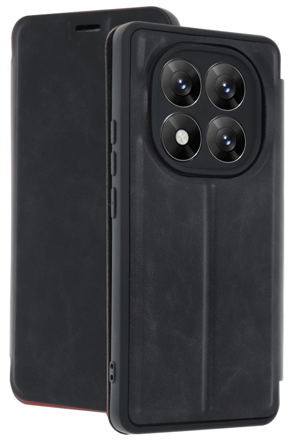 Xiaomi Redmi Note 14 Pro 5G Uyumlu Kılıf Flip Cover - Siyah